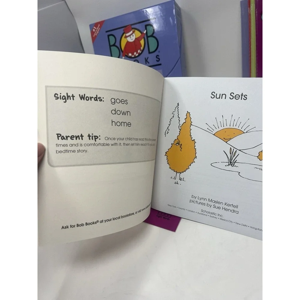 Bob Books Sight Words Collection: Kindergarten and First Grade Flash Cards NIB
